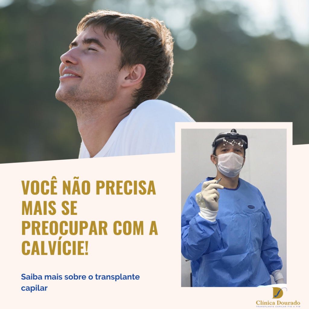 você não precisa mais se preocupar com a calvicie